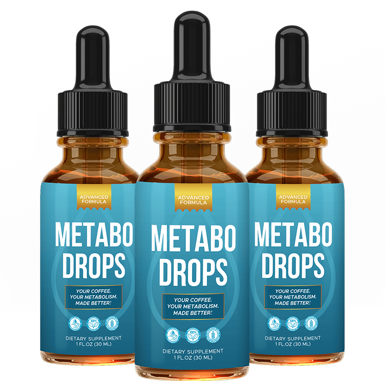 3 Bottles of Metabo Drops